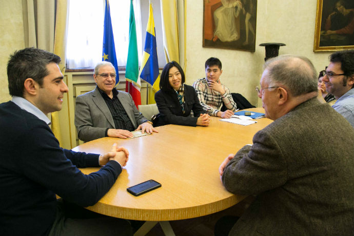 Incontro delegazione Cina Teatro Regio 