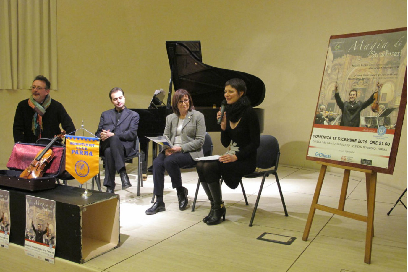 ferraris presentazione magia di stradivari w