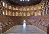 Parma, Palazzo della Pilotta, Teatro Farnese, veduta della cavea. © foto di Giovanni Hänninen