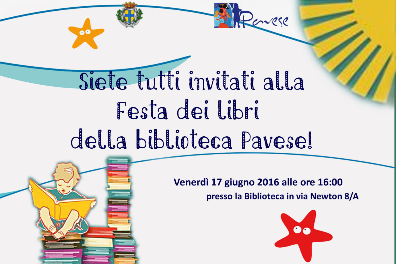 festa dei libri biblitoeca Pavese w