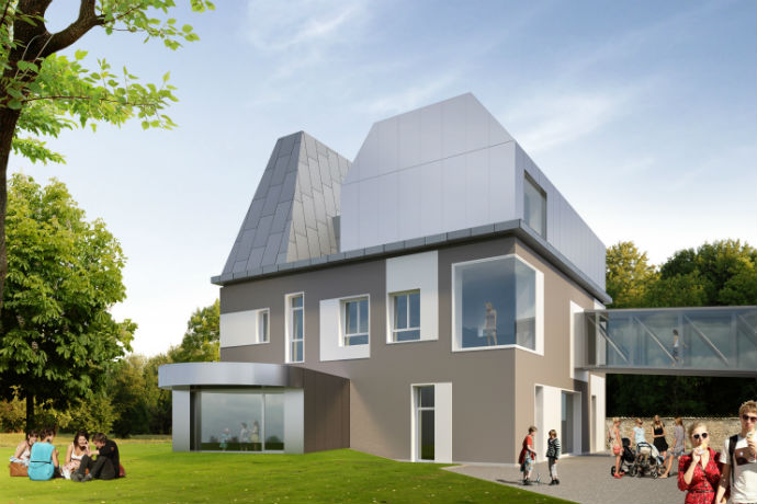 Biblioteca Montanara Rendering w