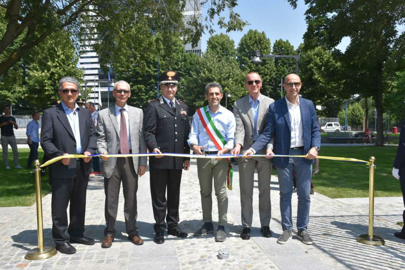 Sindaco e Alinovi Giardino w