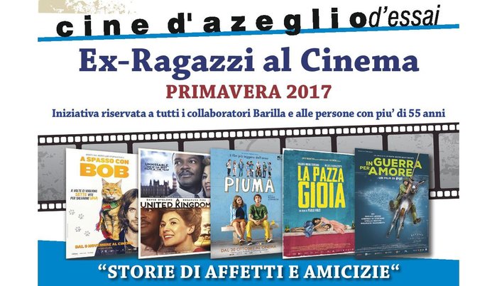 ex ragazzi al cinema primavera 2017
