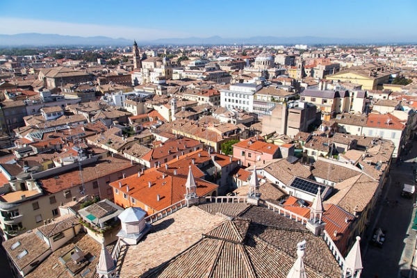 parma dall'alto