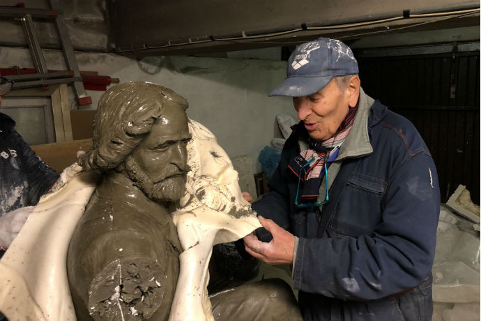 Brizzolesi in un momento di lavorazione w