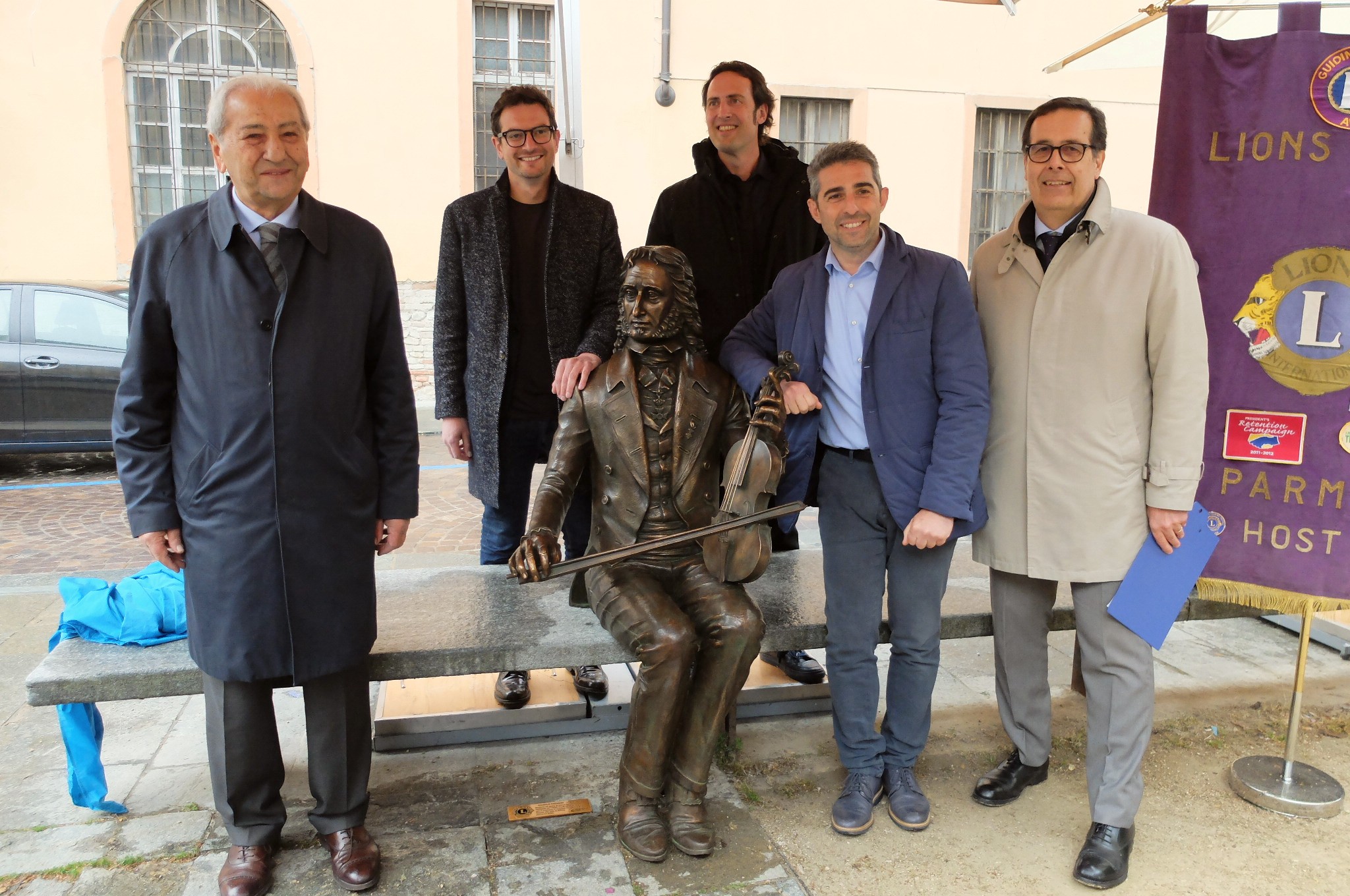 21.04.2022_Inaugurazione Statua Paganini Piazzale Boito